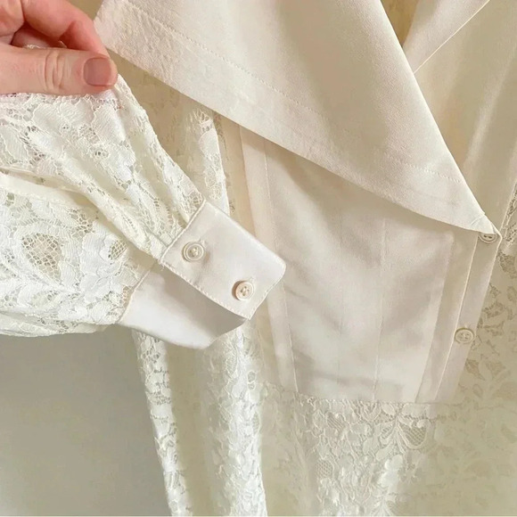 BCBGMAXAZRIA LUNAH LACE TUNIC  DRESS  SIZE S - Picture 5 of 8